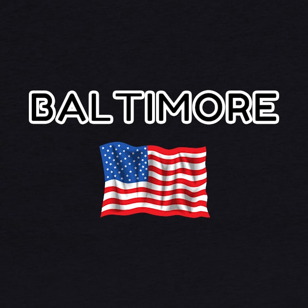 Baltimore United States of America Fashion design by FunnyMoonCosmic